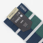 STANCE Double Vision Crew Socks in TEAL