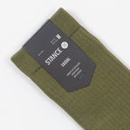 STANCE Icon Classic Crew Socks in OLIVE