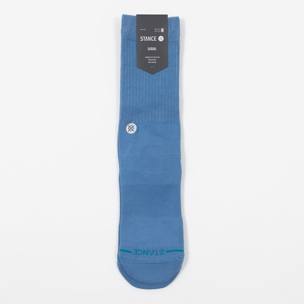STANCE Icon Pop Crew Socks in BLUE