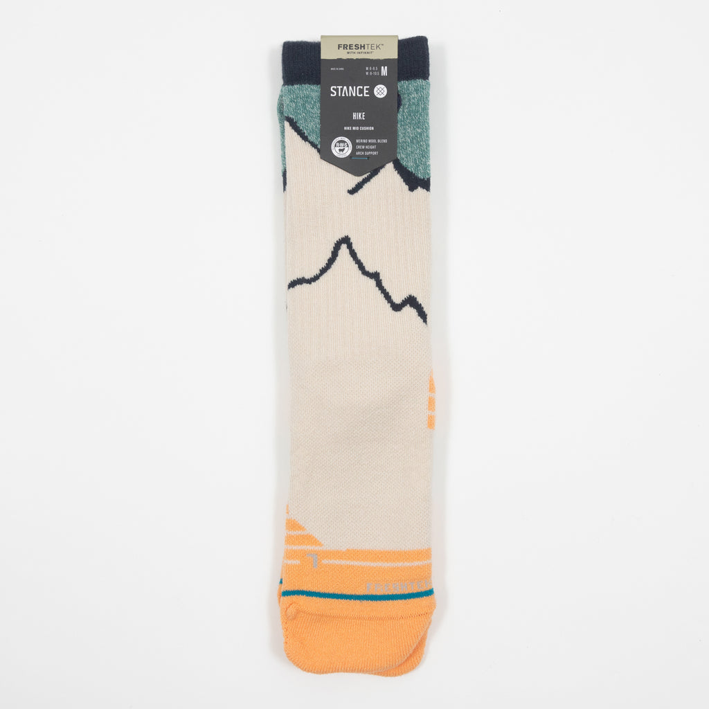 STANCE Peaking Hike Socks in TAN