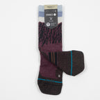 STANCE Ridge Light Wool Crew Socks in WINE