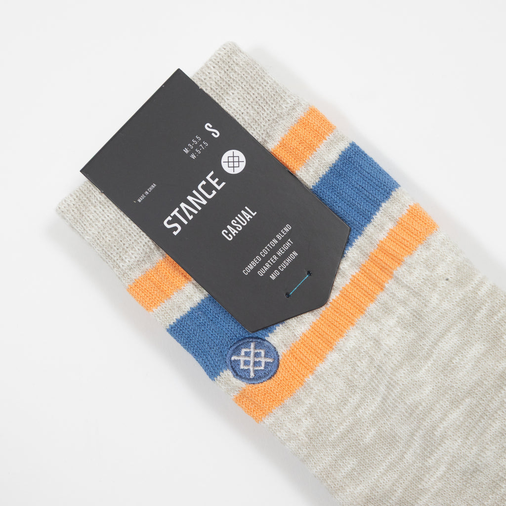 STANCE Slub Boyd Quarter in HEATHER GREY