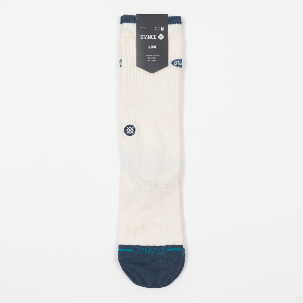 STANCE Blurred Crew Socks in OFF WHITE