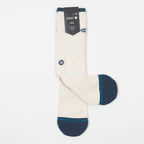 STANCE Blurred Crew Socks in OFF WHITE