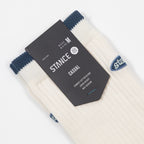 STANCE Blurred Crew Socks in OFF WHITE