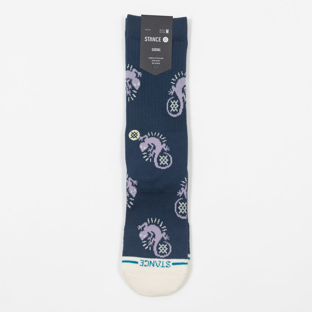 STANCE Gecko Crew Socks in PURPLE