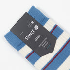 STANCE Striped It Crew Socks in BLUE