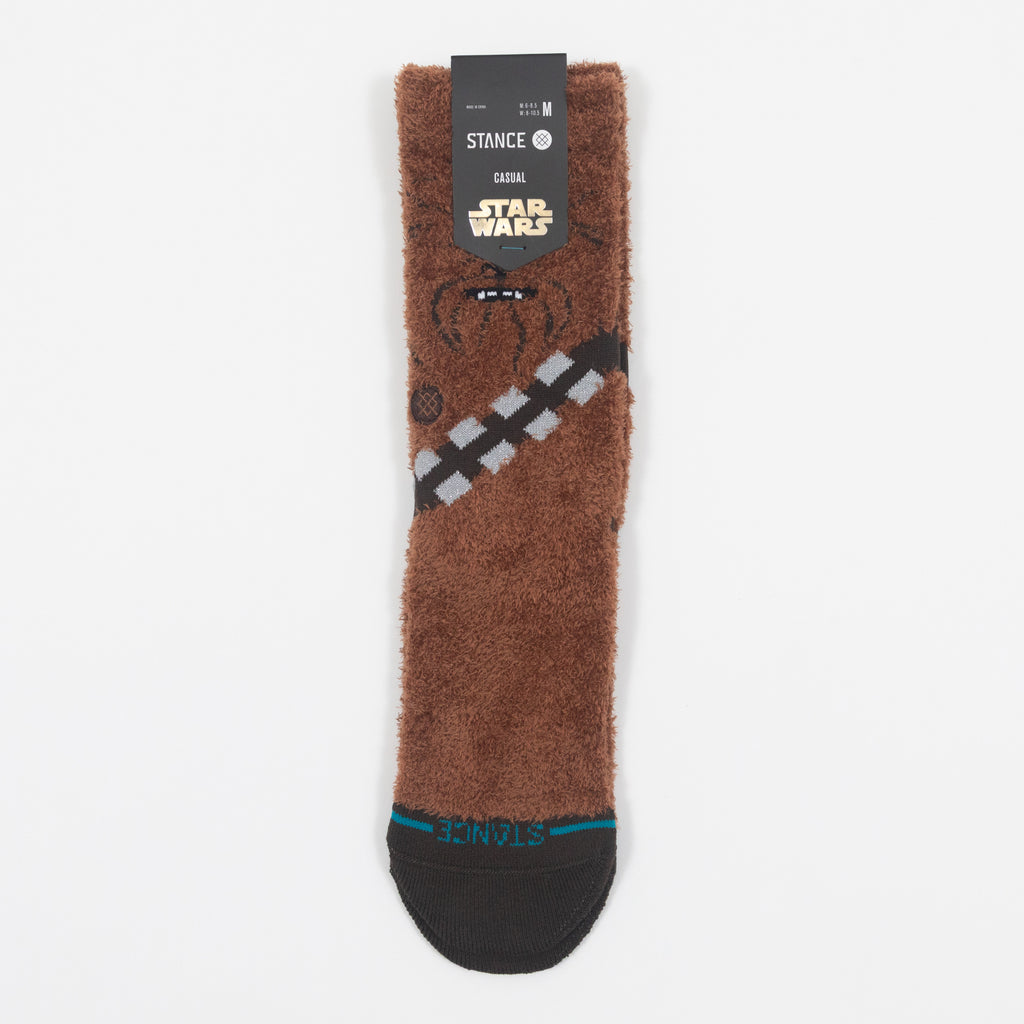 STANCE X STAR WARS Chewie Socks in BROWN