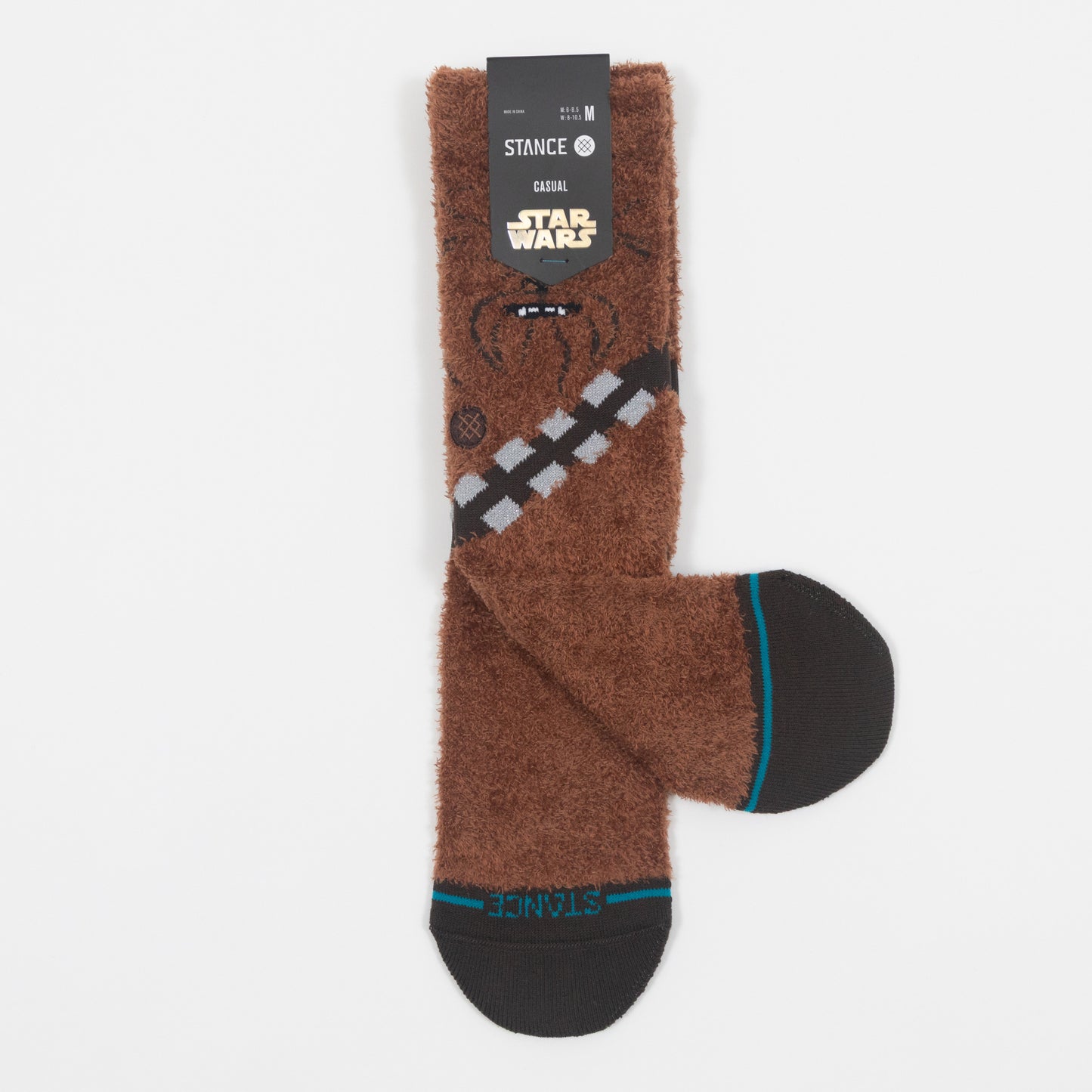 STANCE X STAR WARS Chewie Socks in BROWN