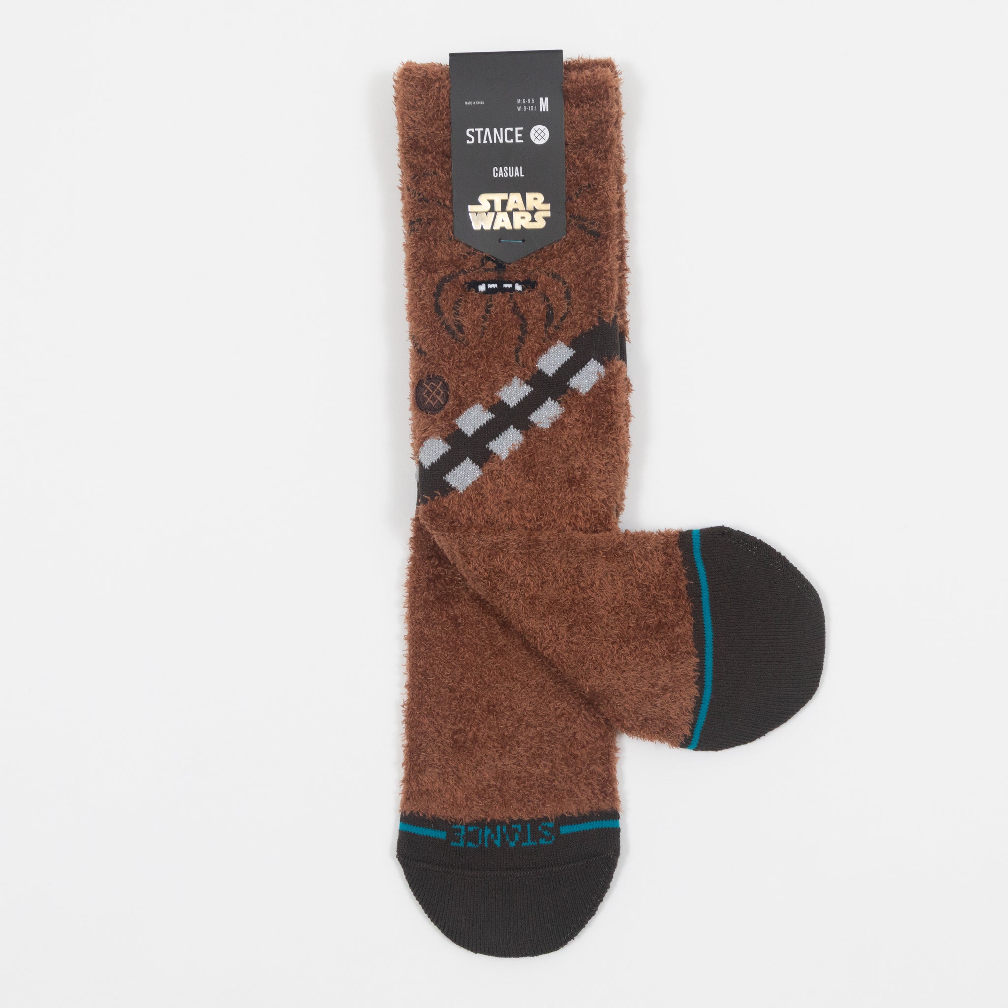STANCE X STAR WARS Chewie Socks in BROWN