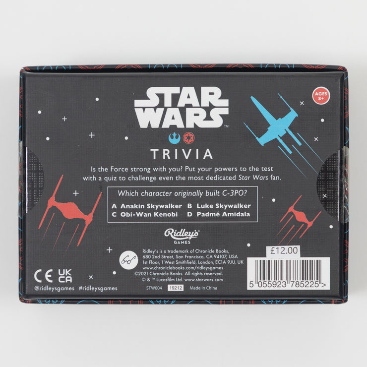 Star Wars Trivia Card Game