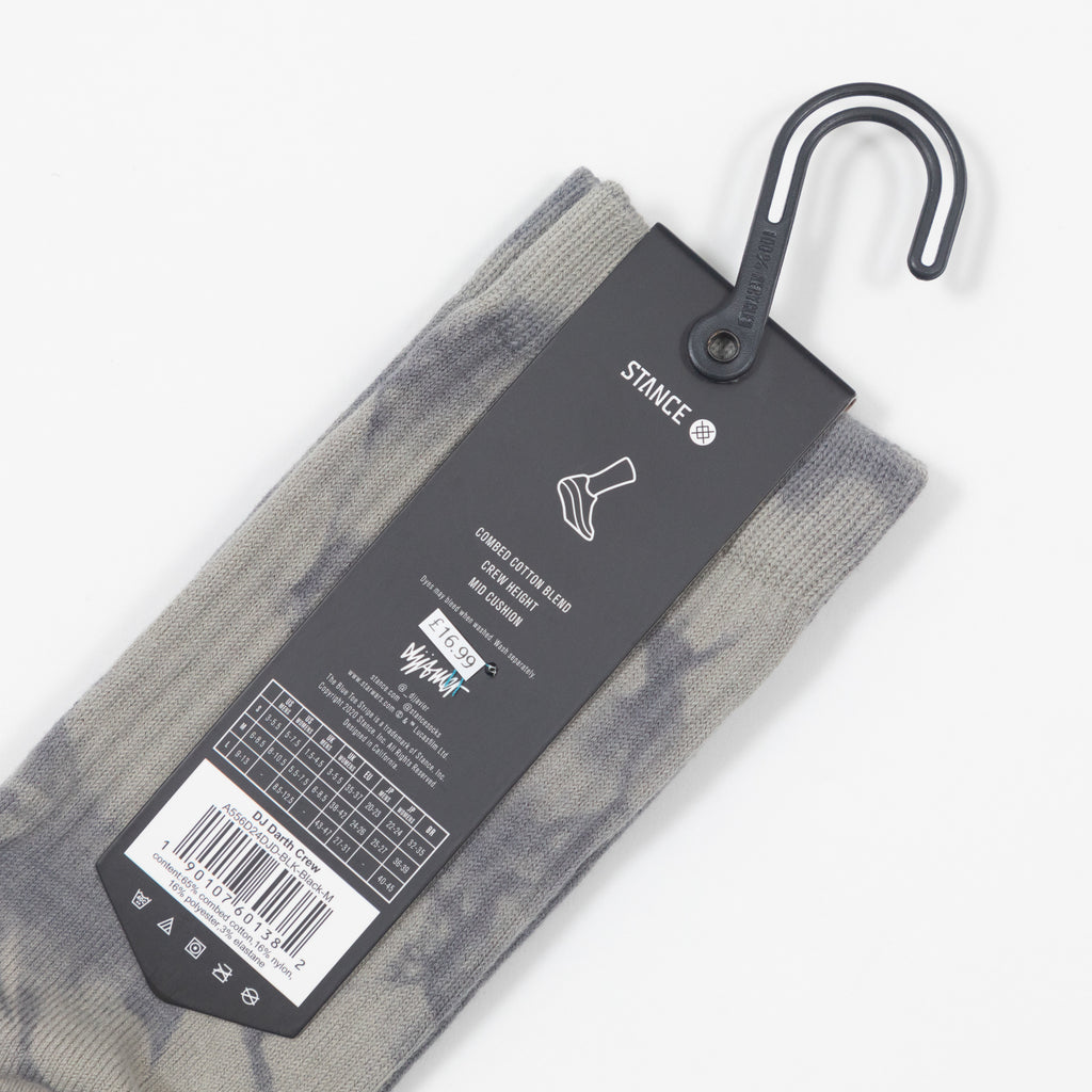 STANCE X STAR WARS DJ Darth Socks in GREY