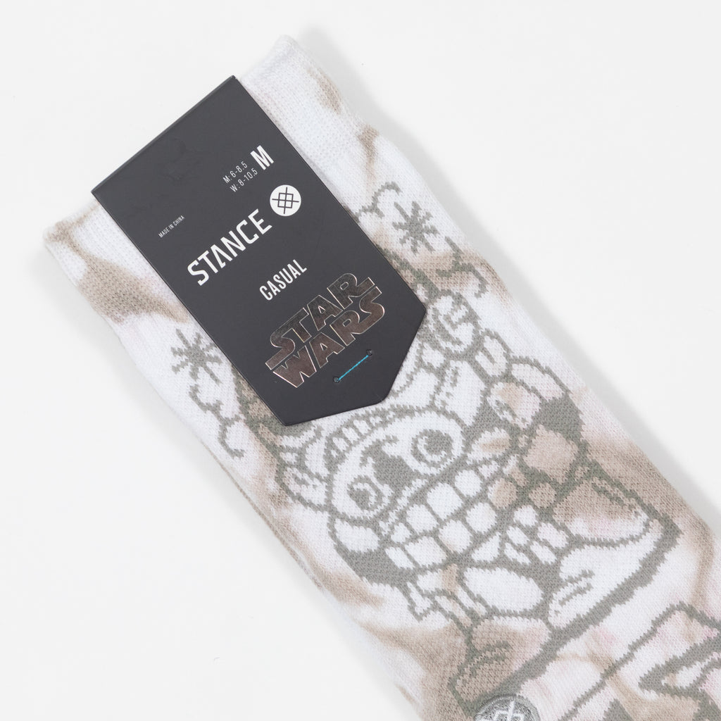 STANCE X STAR WARS DJ Trooper Socks in WHITE