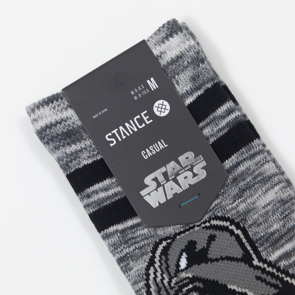 STANCE X STAR WARS Darth Crew Socks in BLACK