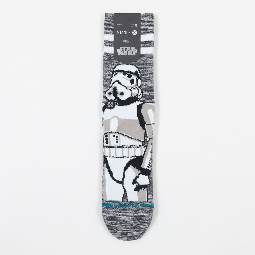 STANCE X STAR WARS Storm Trooper Crew Socks in WHITE