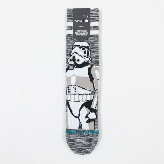 STANCE X STAR WARS Storm Trooper Crew Socks in WHITE