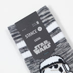 STANCE X STAR WARS Storm Trooper Crew Socks in WHITE