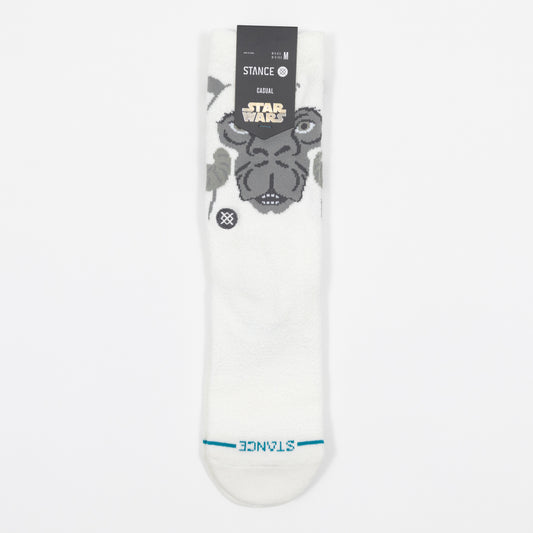 STANCE X STAR WARS Tauntaun Socks in WHITE