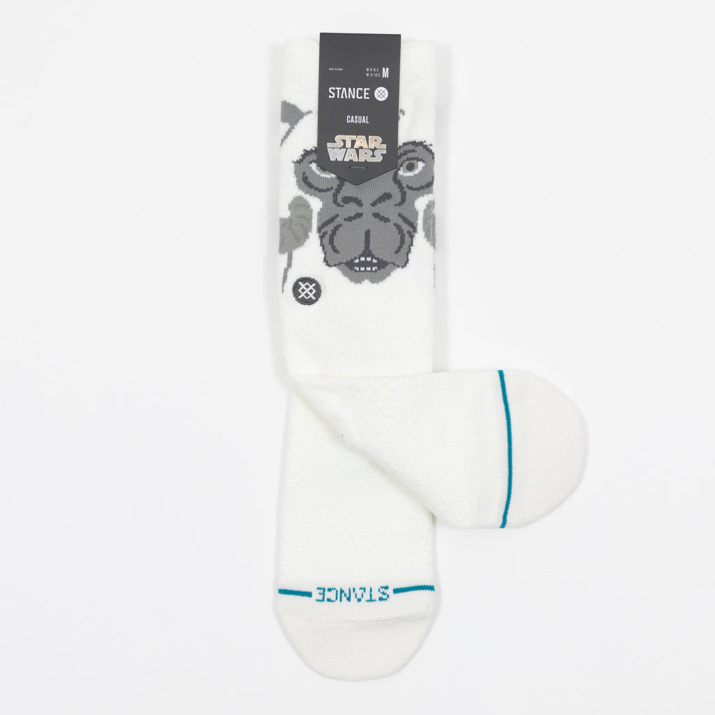 STANCE X STAR WARS Tauntaun Socks in WHITE