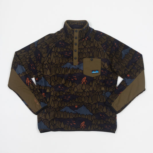 KAVU Sasquatch Teannaway Fleece in NIGHT