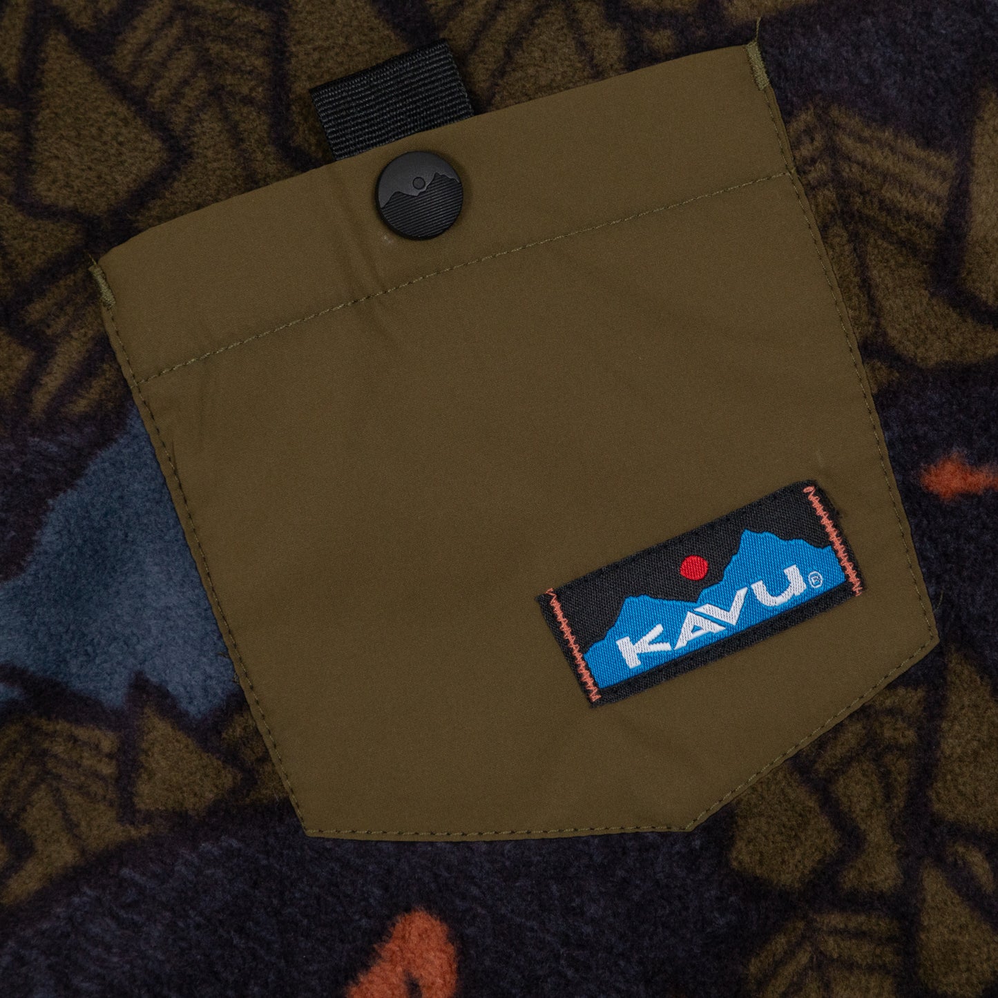 KAVU Sasquatch Teannaway Fleece in NIGHT