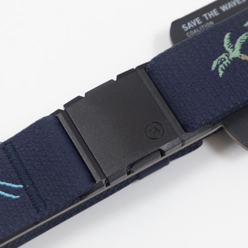 ARCADE BELTS Save The Waves Standard Belt in NAVY