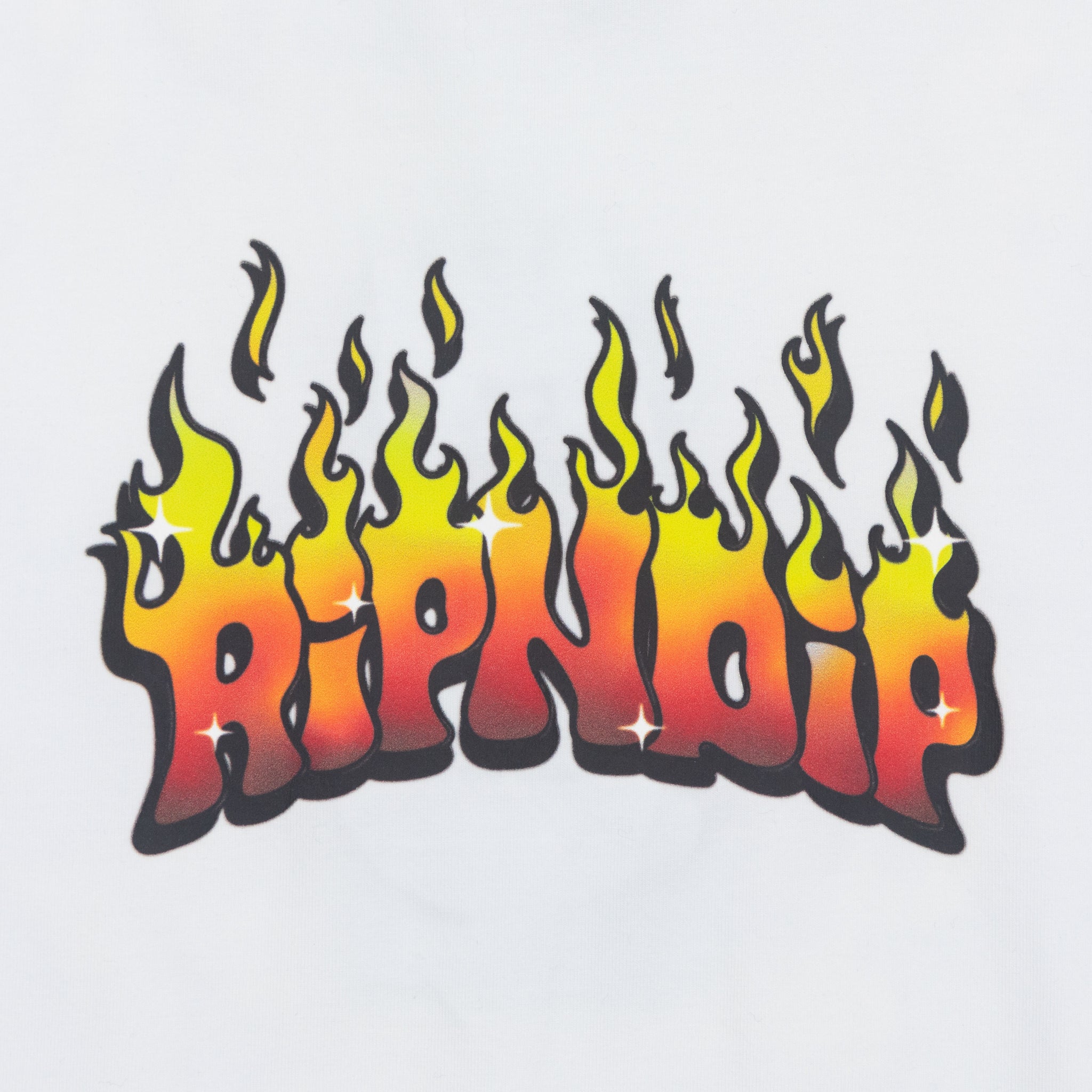 Womens RIPNDIP Scary Cute Cropped T-Shirt in WHITE