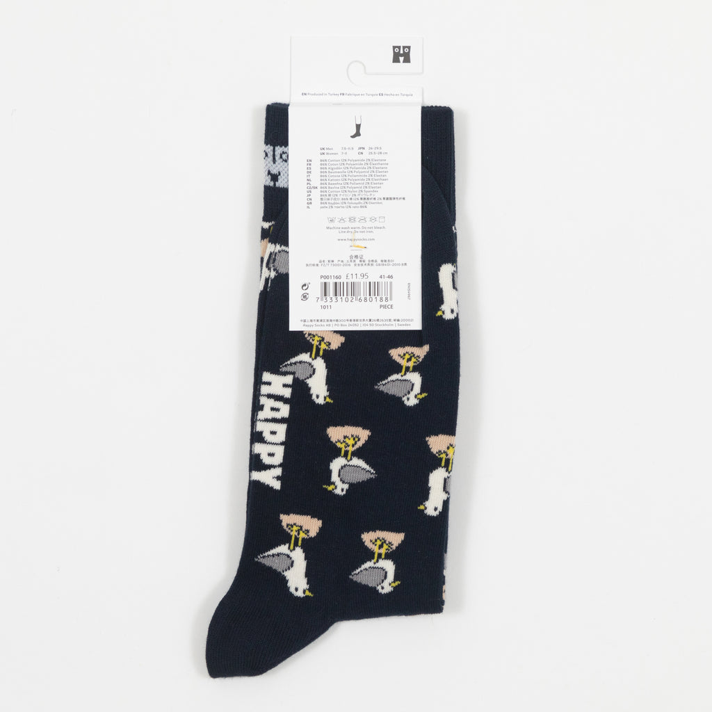 HAPPY SOCKS Seagull Socks in NAVY