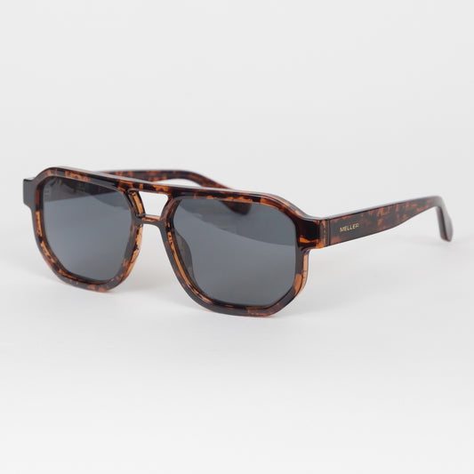 meller seba aviator sunglasses tigris uv protection front view