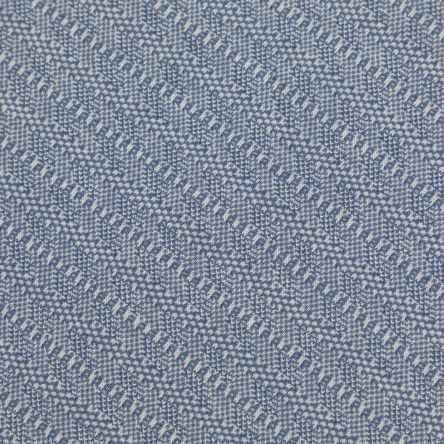 FARAH Sefton Textured Short Sleeve Polo Shirt in Riverbed Blue