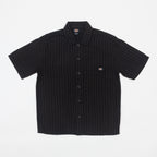 Womens DICKIES Service Short Sleeve Shirt in BLACK