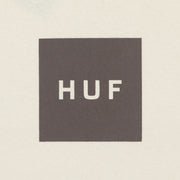 HUF Set Box Logo T-Shirt in CREAM