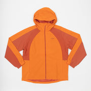 HUF Shell Tonal Colour Clock Shell Jacket in ORANGE