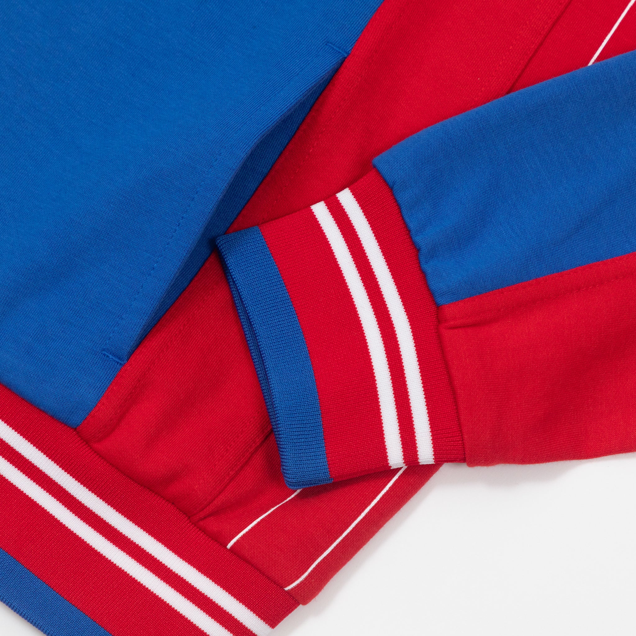 FILA Settanta Baseball Jacket in RED & BLUE