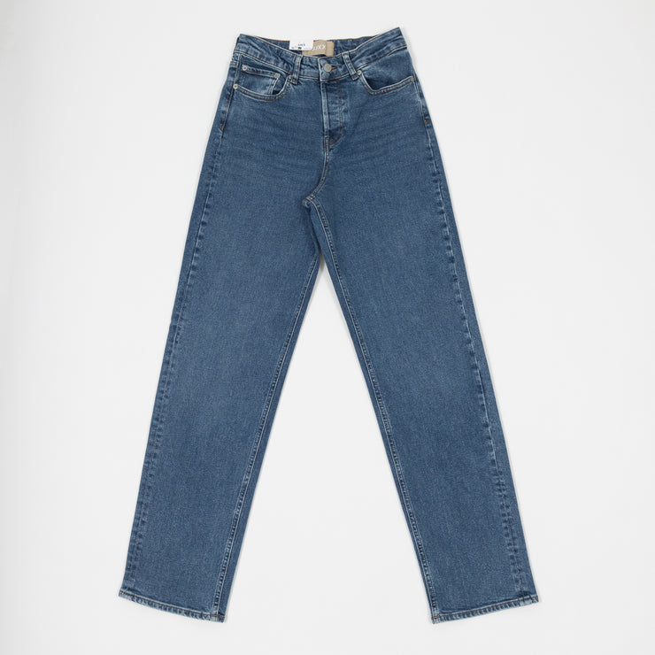 Womens JJXX Seville Loose Fit Jeans in MEDIUM DENIM BLUE