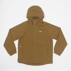HUF Shell Rain Jacket in BROWN