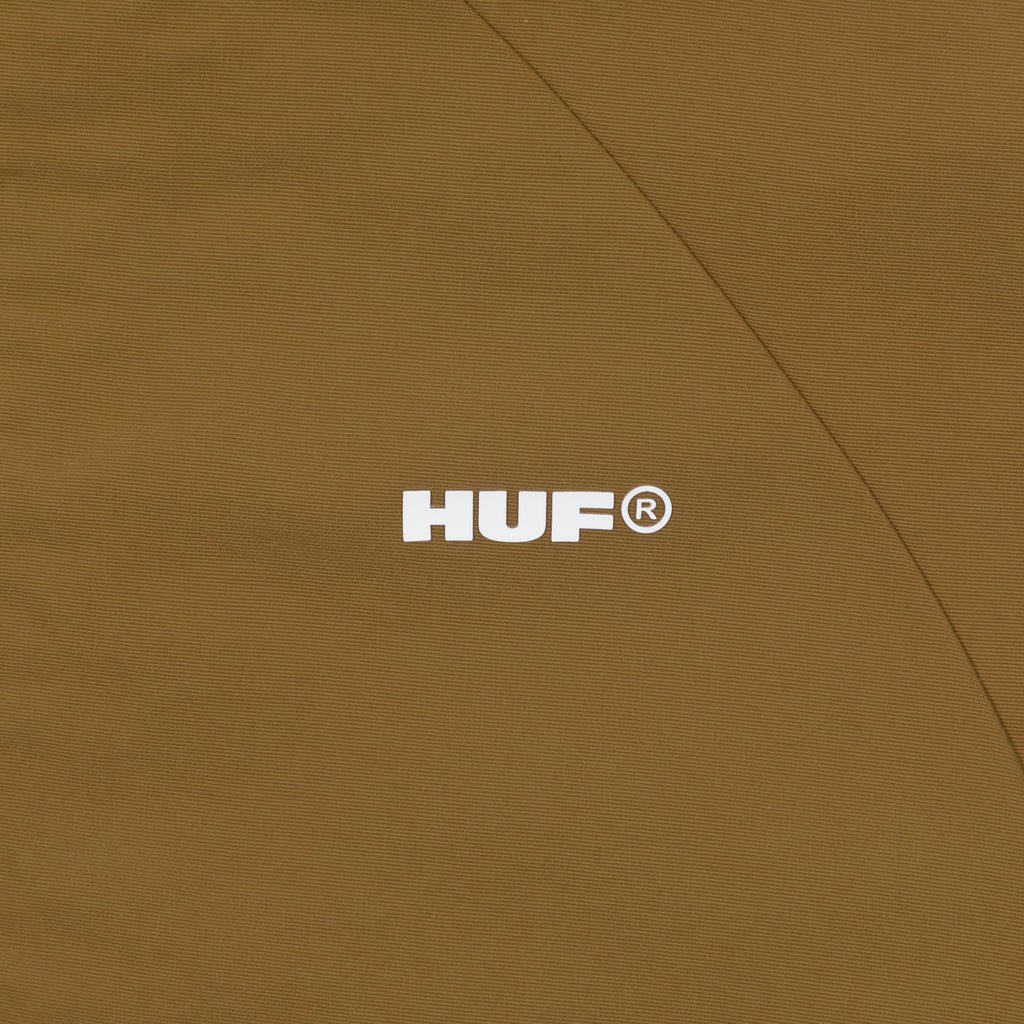 HUF Shell Rain Jacket in BROWN