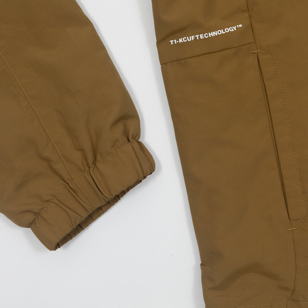 HUF Shell Rain Jacket in BROWN