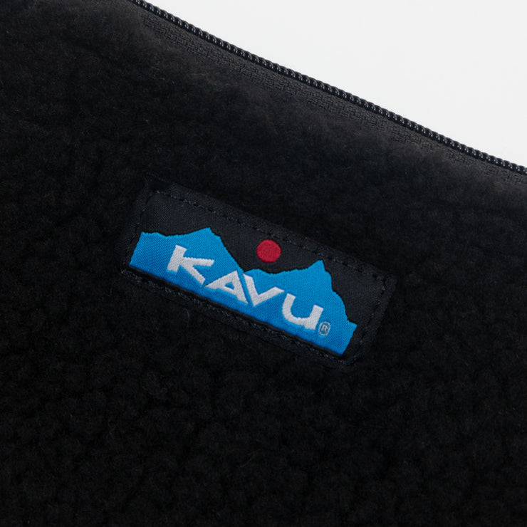 KAVU Sherpa Crossbody Bag in BLACK