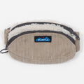 KAVU Sherpa Spectator Bum Bag in BEIGE