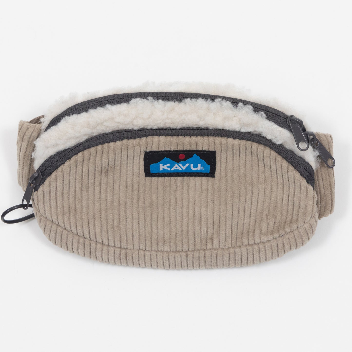 KAVU Sherpa Spectator Bum Bag in BEIGE