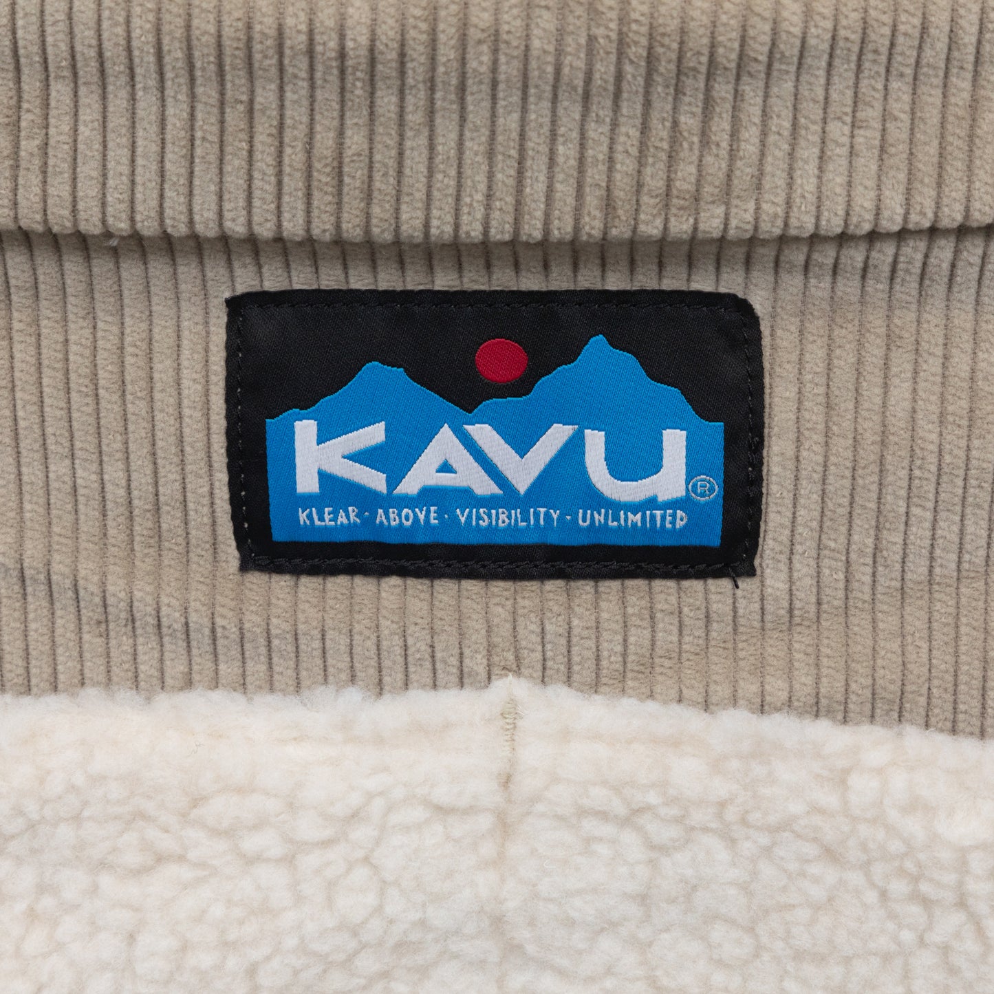KAVU Sherpa Tote Shoulder Bag in CREAM