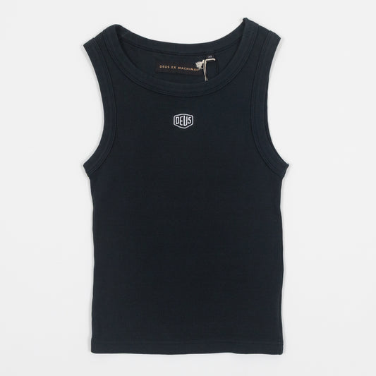 Womens DEUS EX MACHINA Shield Vest in BLACK