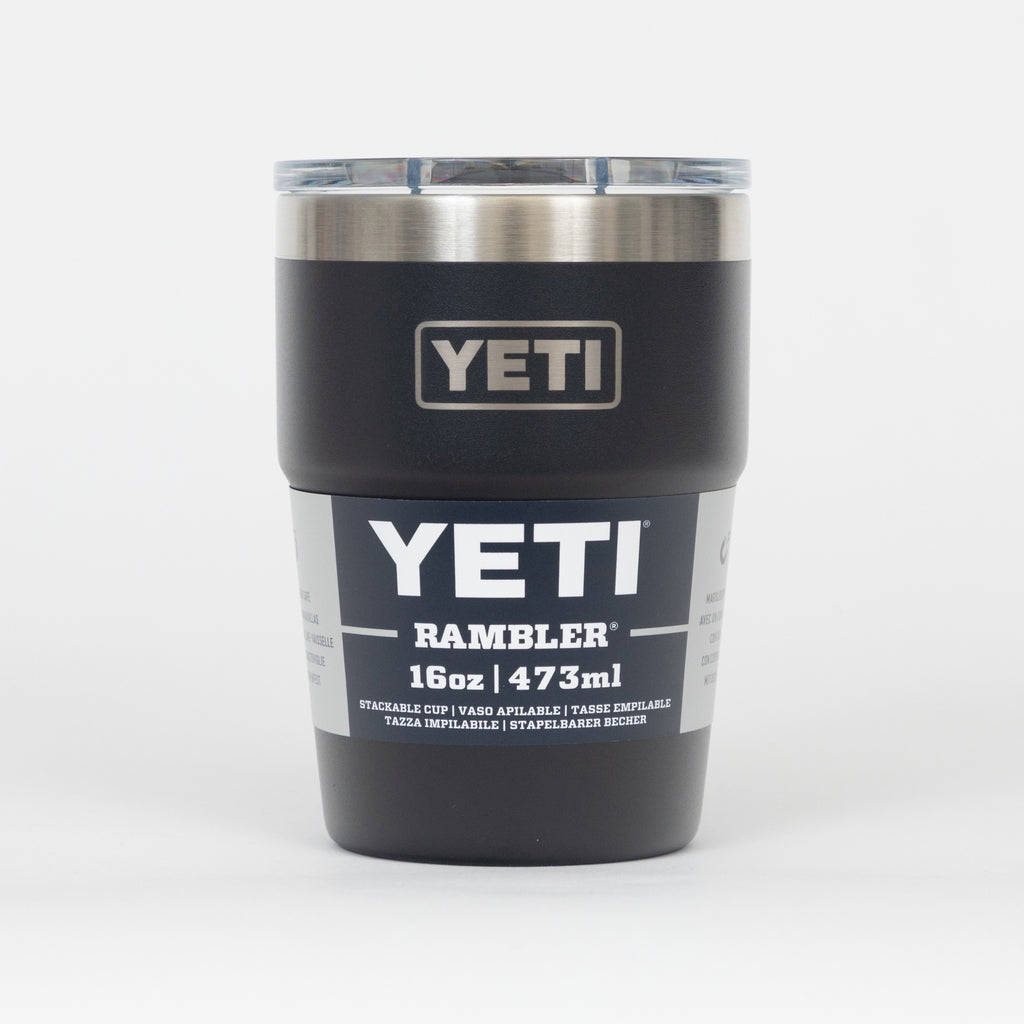 YETI Rambler® 16 oz (473 ml) Stackable Cup in Black