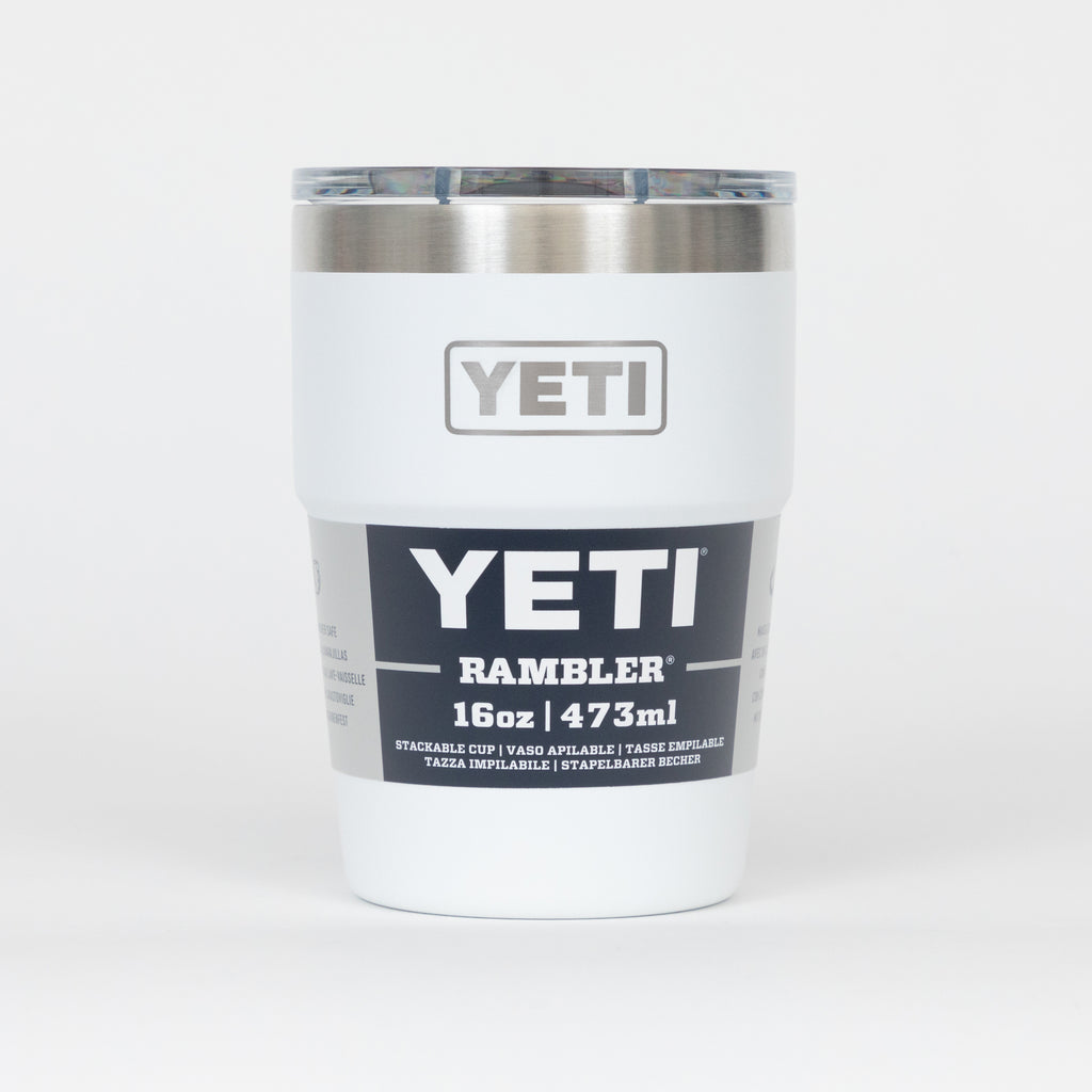 YETI Rambler® 16 oz (473 ml) Stackable Cup in White