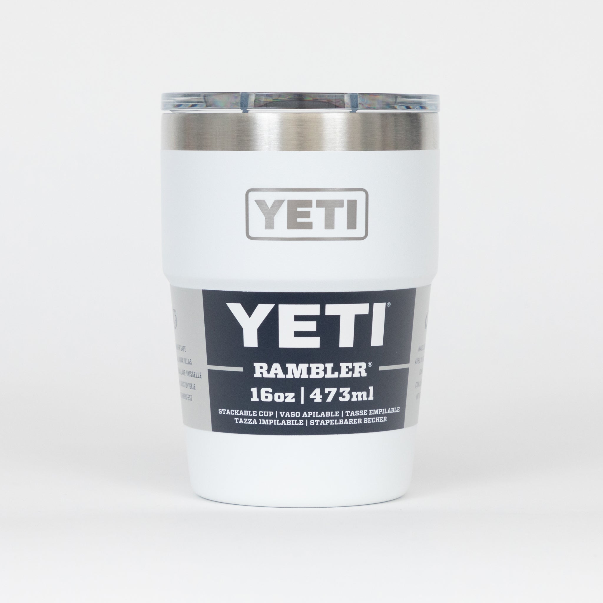 YETI Rambler® 16 oz (473 ml) Stackable Cup in White