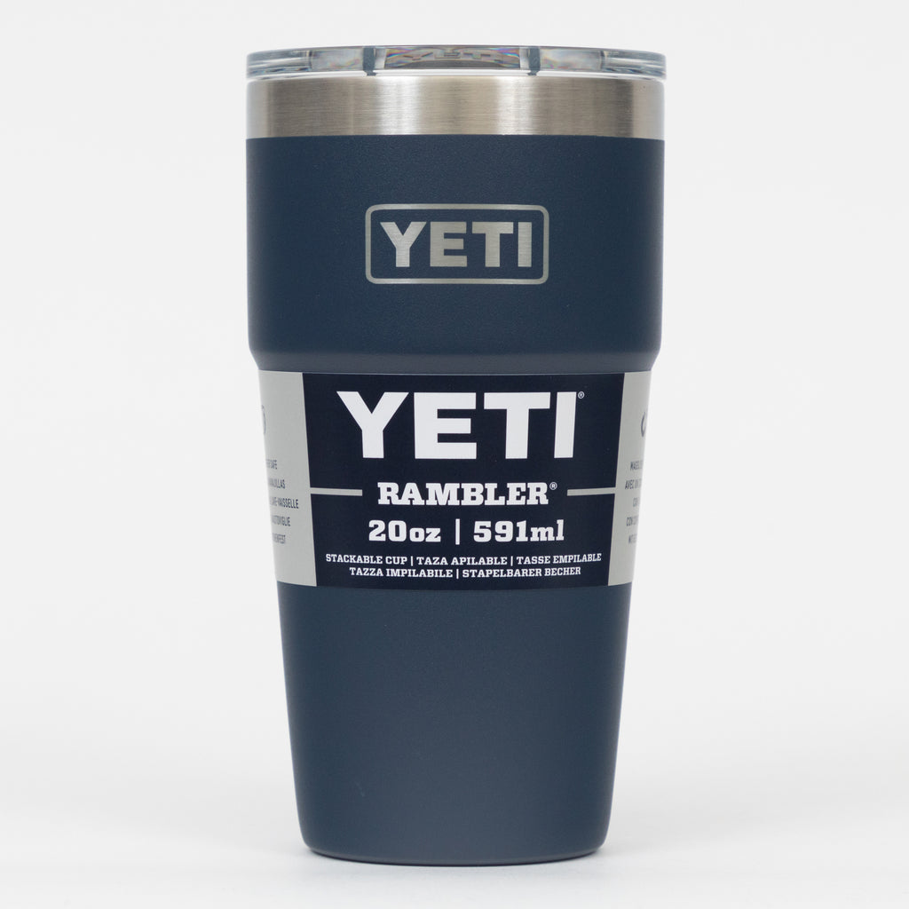 YETI Rambler 20 oz (591 ml) Stackable Cup in Navy