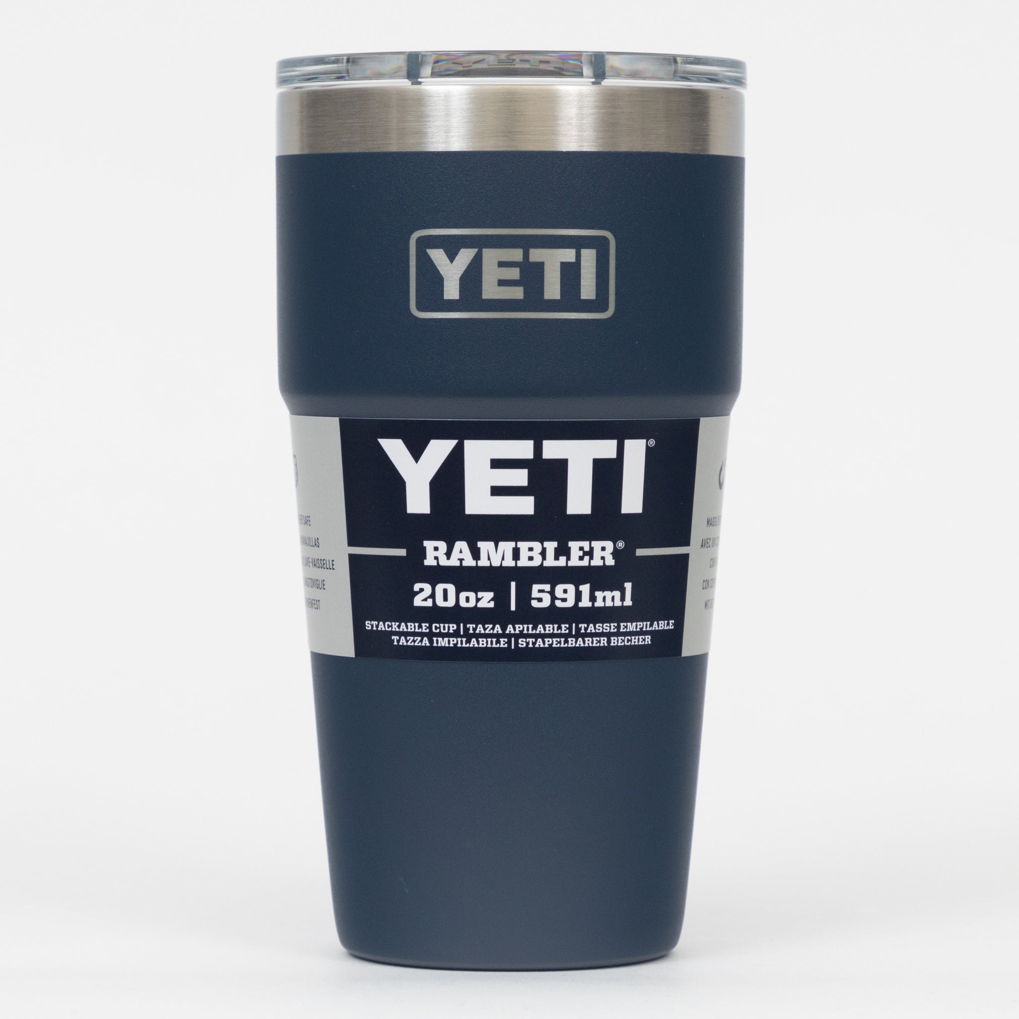 YETI Rambler 20 oz (591 ml) Stackable Cup in Navy