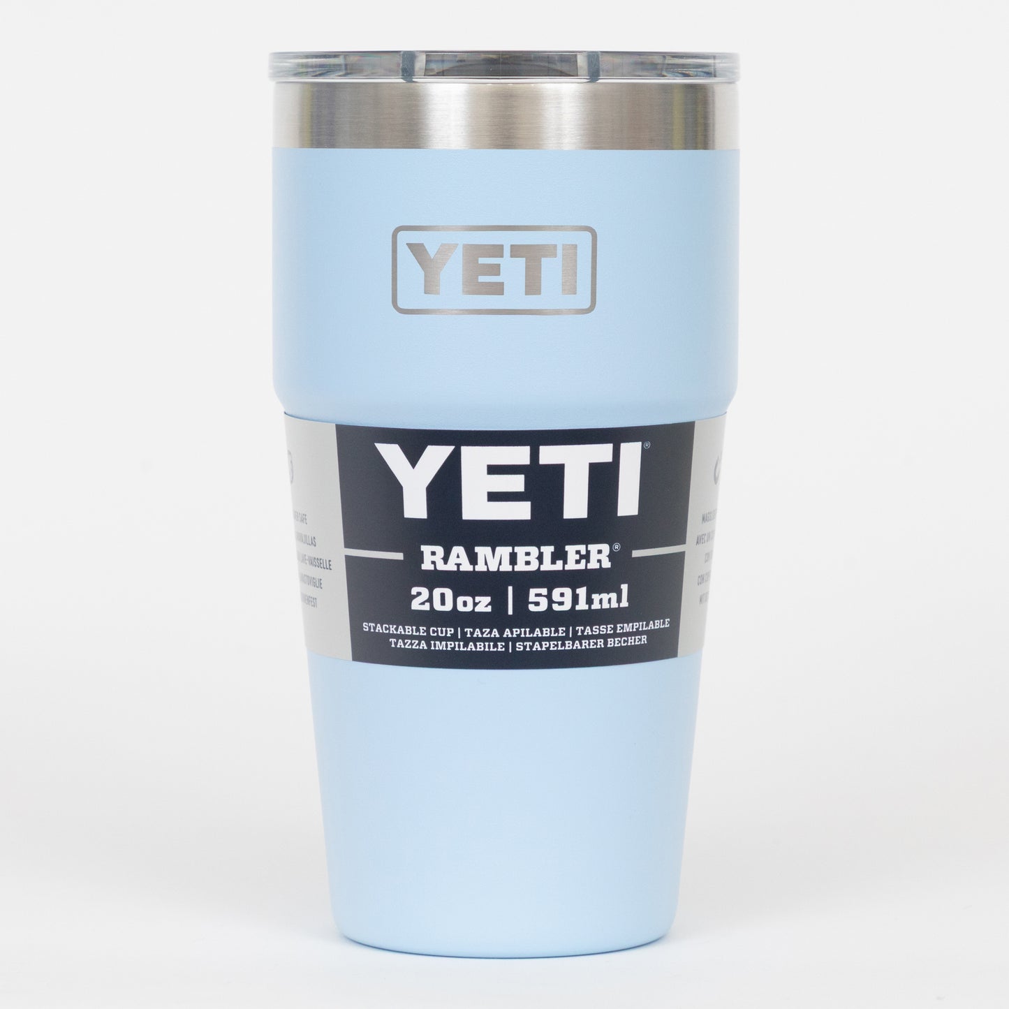 yeti sky blue 20 oz stackable cup hot cold drinkware
