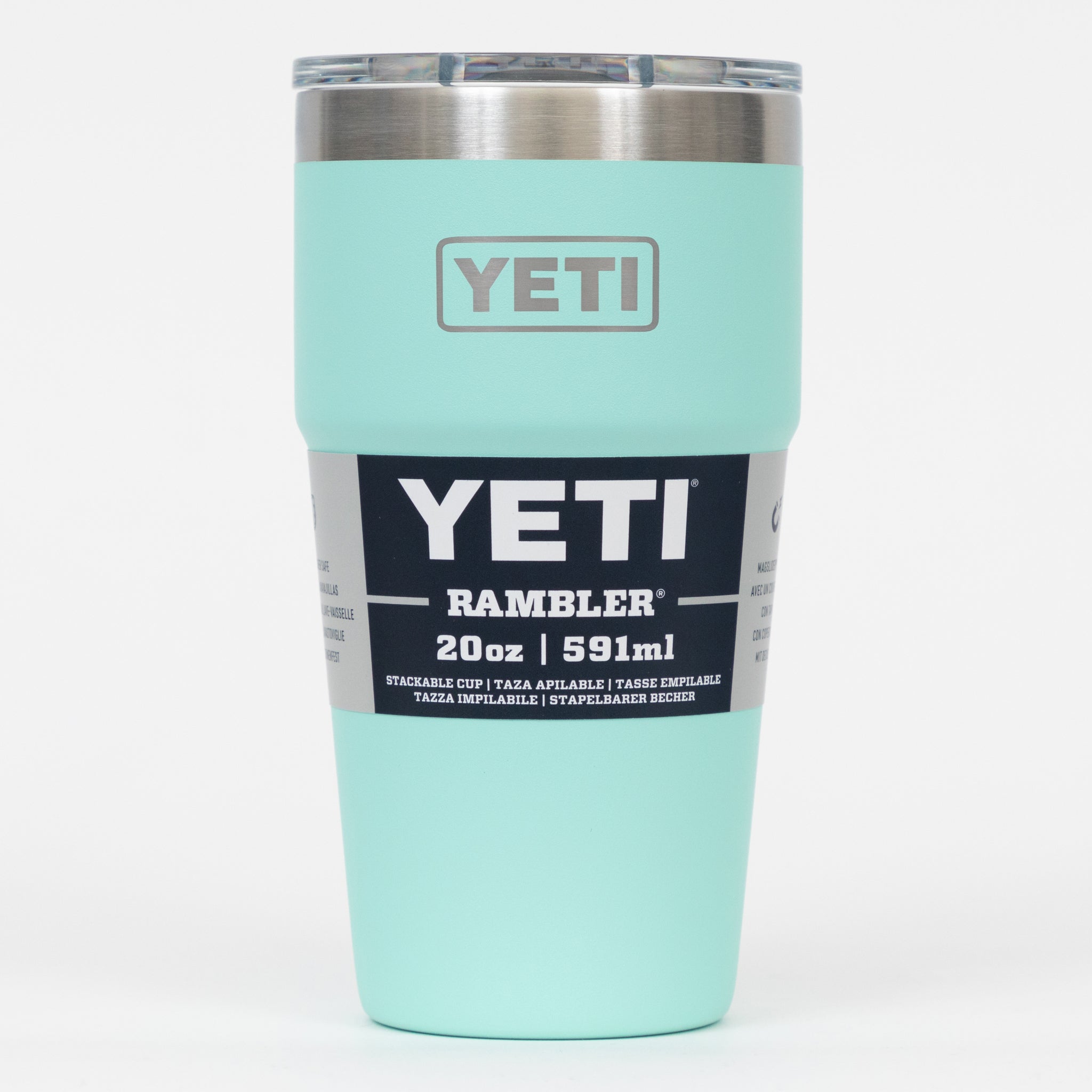 YETI Rambler 20 oz (591 ml) Stackable Cup in Seafoam